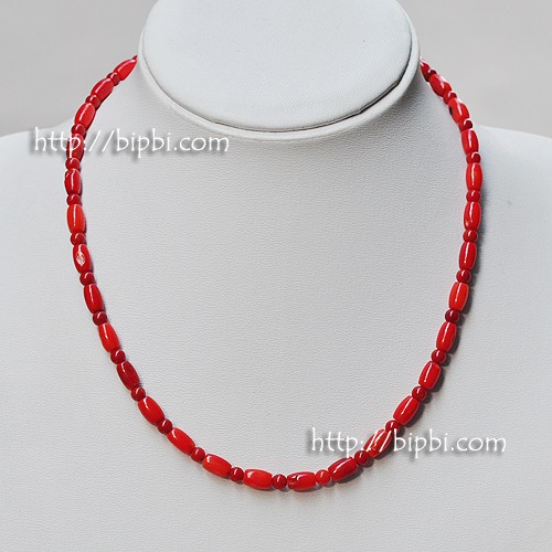 Vòng cổ thời trang đỏ san hô