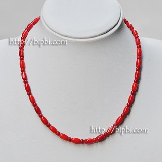 Vòng cổ thời trang đỏ san hô