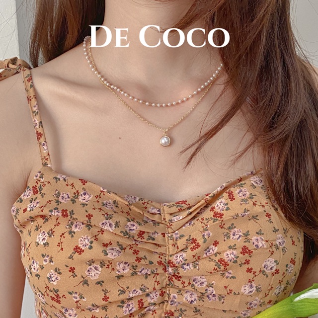 [Ảnh thật] Dây chuyền nữ, vòng cổ nữ De Coco