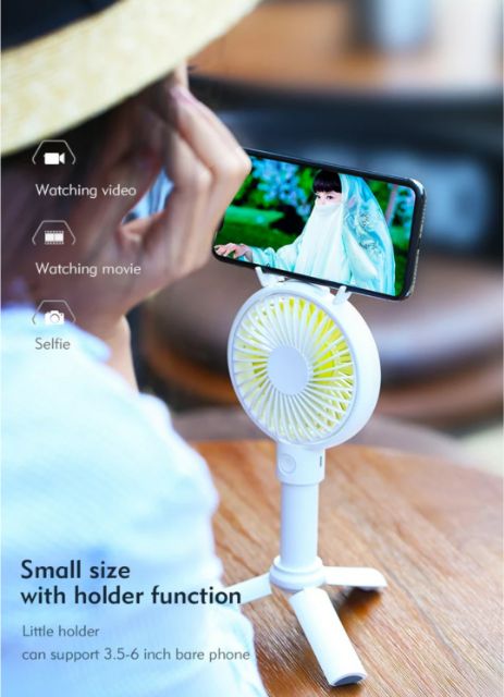 Quạt cầm tay có chân đỡ Benks chính hãng | BigBuy360 - bigbuy360.vn