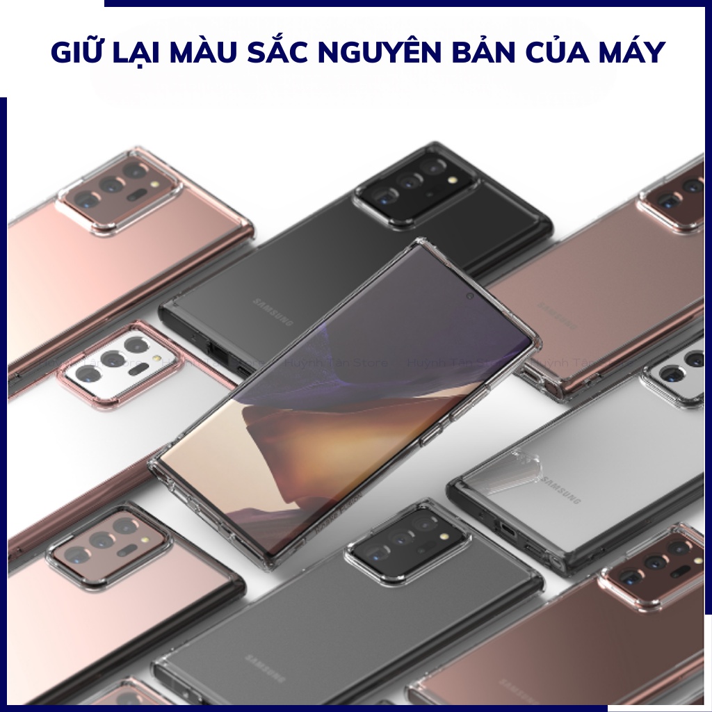 Ốp lưng Samsung Note 20 Ultra 5G chống sốc Ringke Fusion chính hãng Korea