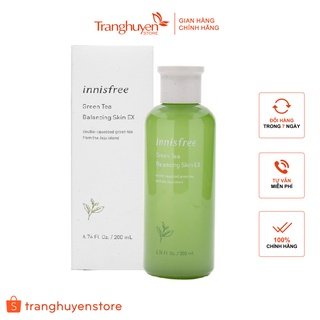 NƯỚC HOA HỒNG CHIẾT XUẤT TỪ TRÀ XANH INNISFREE GREEN TEA BALANCING SKIN EX