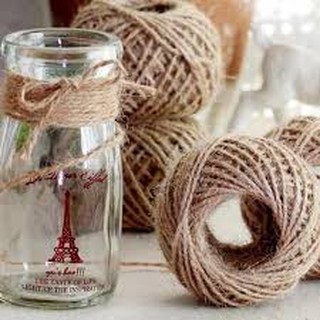 Cuộn 50m dây thừng 2mm 2ly. dây thừng, dây gai trang trí. dây thừng giá rẻ