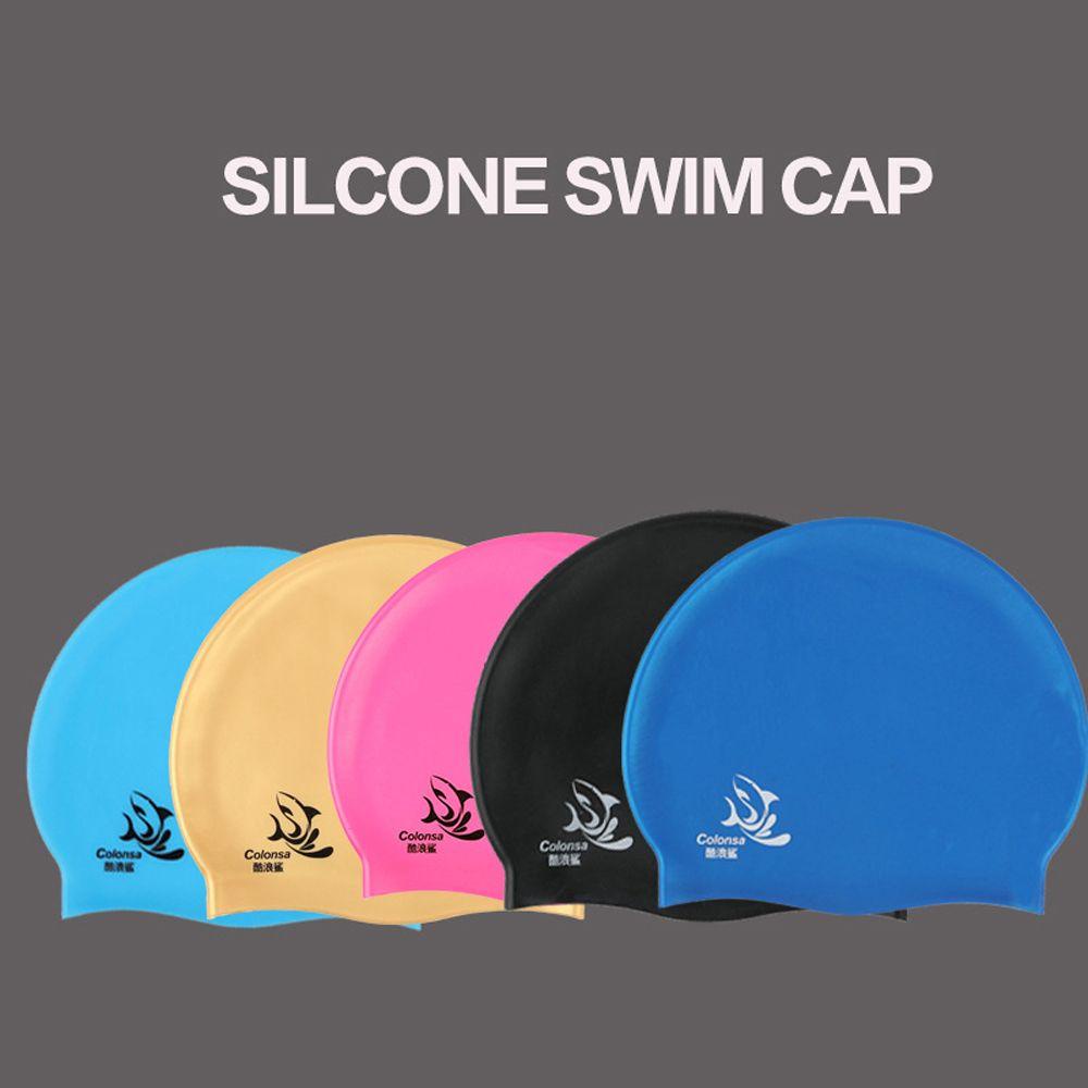 Mũ Bơi Bằng Silicone Siêu Mỏng Co Giãn Chống Trượt Chống Nước