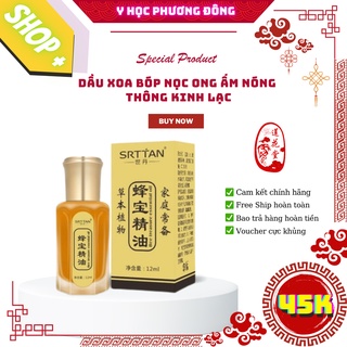   CÓ SẴN DẦU XOA BÓP TINH CHẤT NỌC ONG ẤM NÓNG DÙNG CHO ĐAU NHỨC KHỚP 