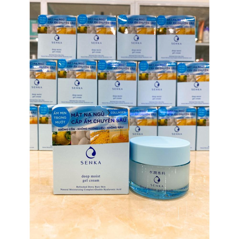 [Chính hãng] Mặt Nạ Ngủ Dưỡng Ẩm Chuyên Sâu Senka Deep Moist Gel Cream 50g