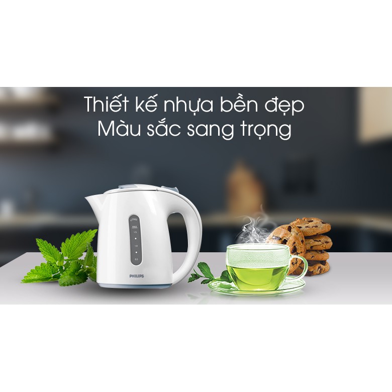 Bình đun siêu tốc Philips HD4646 – Hàng Chính Hãng