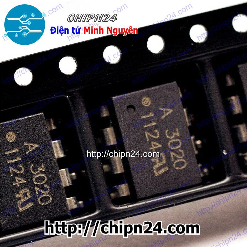 [1 CON] IC A3020 SOP-8 (SMD Dán) (HCPL-3020 3020)