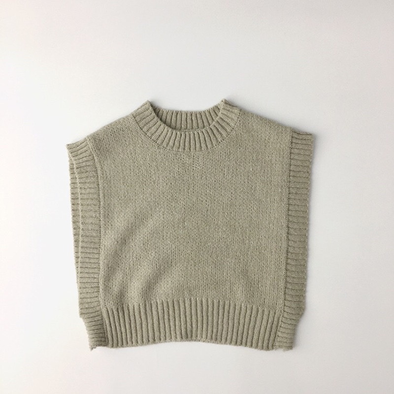 áo len gile cổ tròn vuông nách(Mtiny queen)(ky05)