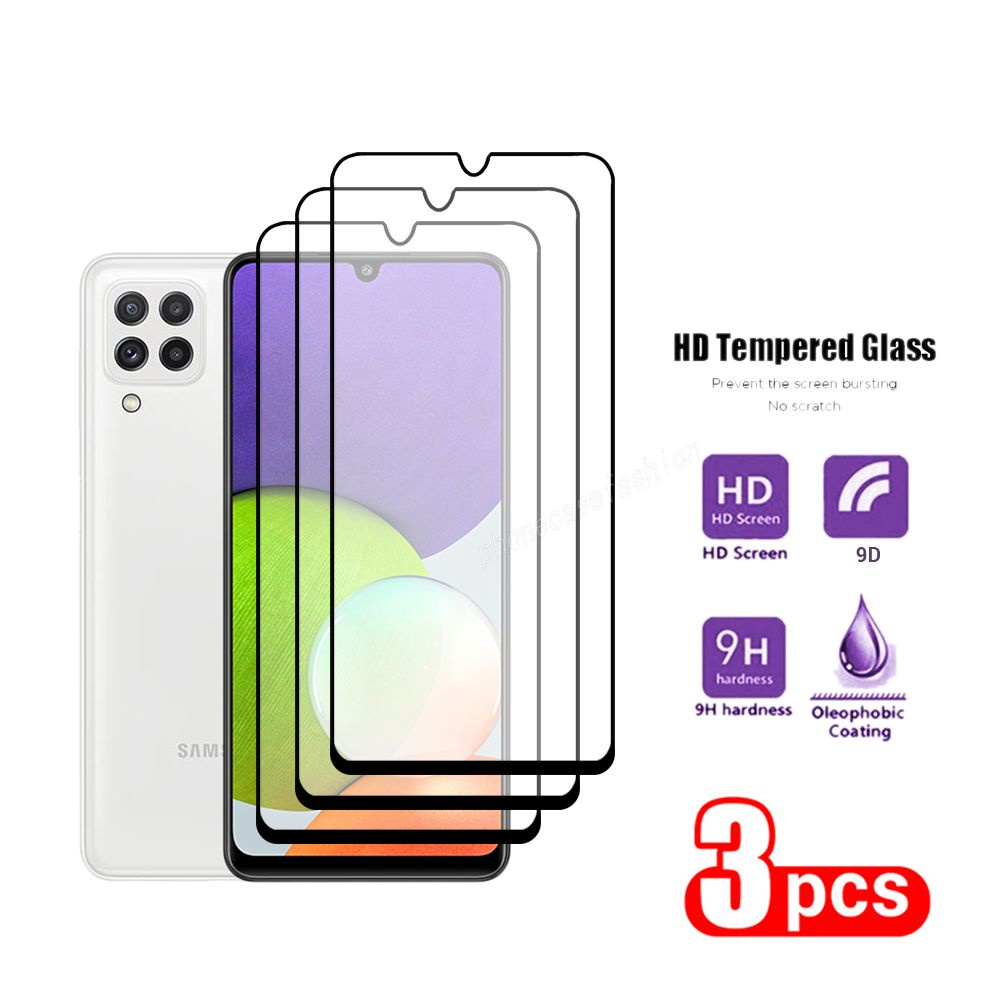 Kính Cường Lực Bảo Vệ Toàn Màn Hình Cho Samsung Galaxy A12 A32 A52 A52s A22
