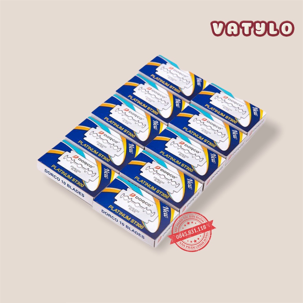 Dao cạo dorco chuẩn công ty 100 lưỡi DC18