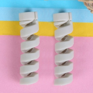 Spiral Cable Protector Data Cable Silicone Cable Winder Protector Mobile Phone Universal USB Charging Data Cable