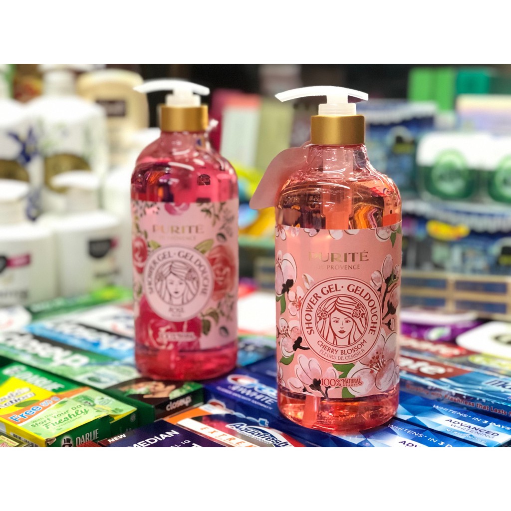 SỮA TẮM PURITE HOA ANH ĐÀO - HOA HỒNG 850ML | BigBuy360 - bigbuy360.vn