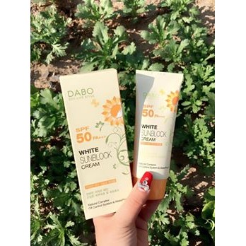 KEM CHỐNG NẮNG DABO WHITE SUNBLOCK CREAM SPF50 PA+++