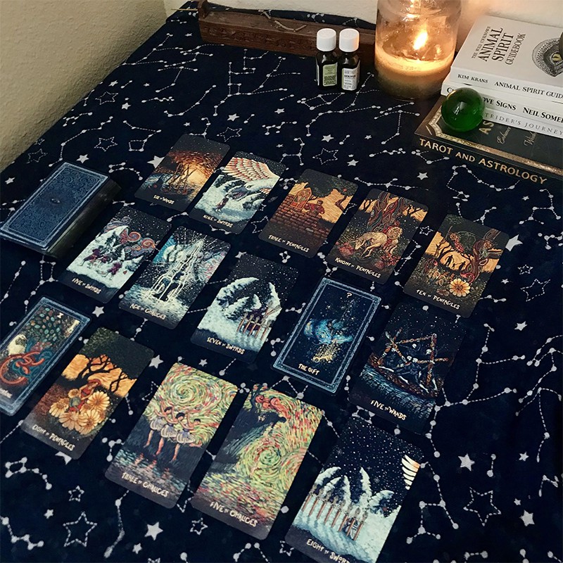 Bộ Bài Tarot Bói Prisma Visions Tarot Cao Cấp