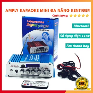 Mua Amly Mini Karaoke Kentiger HY 803 Có Bluetooth 12V - 220V  Âm Ly Chất Lượng  Giá Siêu Rẻ