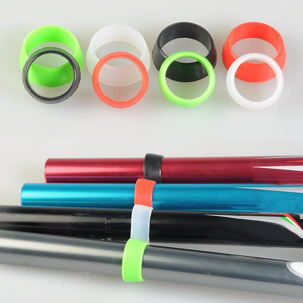 1 Vỏ Bọc Bảo Vệ Yên Xe Đạp Leo Núi Bằng Cao Su Chống Nước Chống Bụi Nhiều Màu