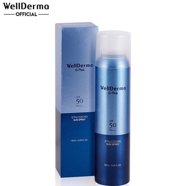 Xịt Chống Nắng Wellderma Hàn Quốc