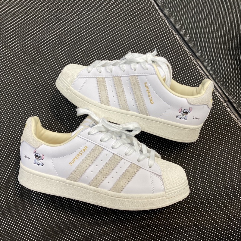 | CÓ SẴN - ẢNH THẬT |Giày thể thao adidas superstar sò disney trắng sọc nỉ bản mới 2022