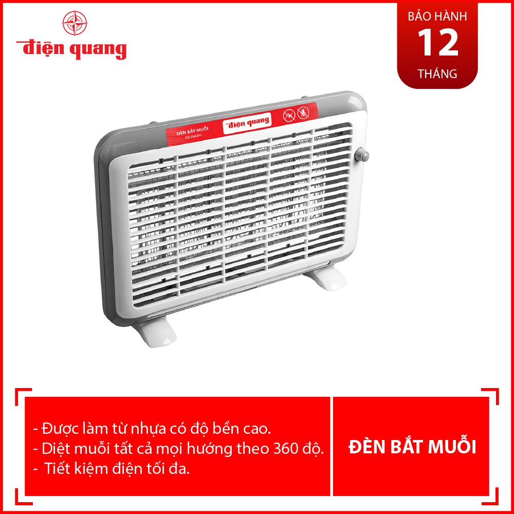 Đèn bắt muỗi Điện Quang ĐQ EML07L (390x55x270mm)