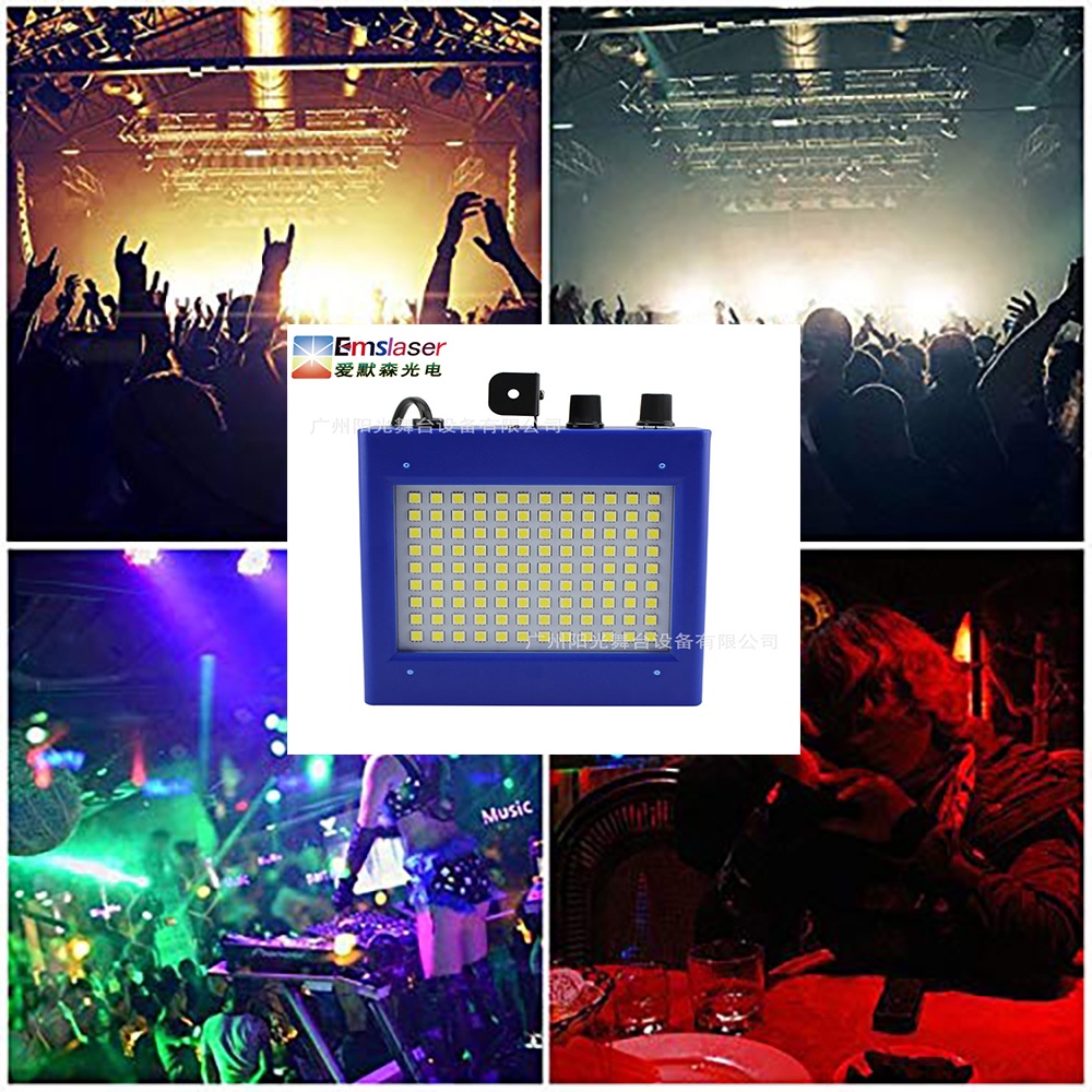 DEAL HOT - Đèn Led chớp nháy theo nhạc Room Strobe 220V, 108 bóng.