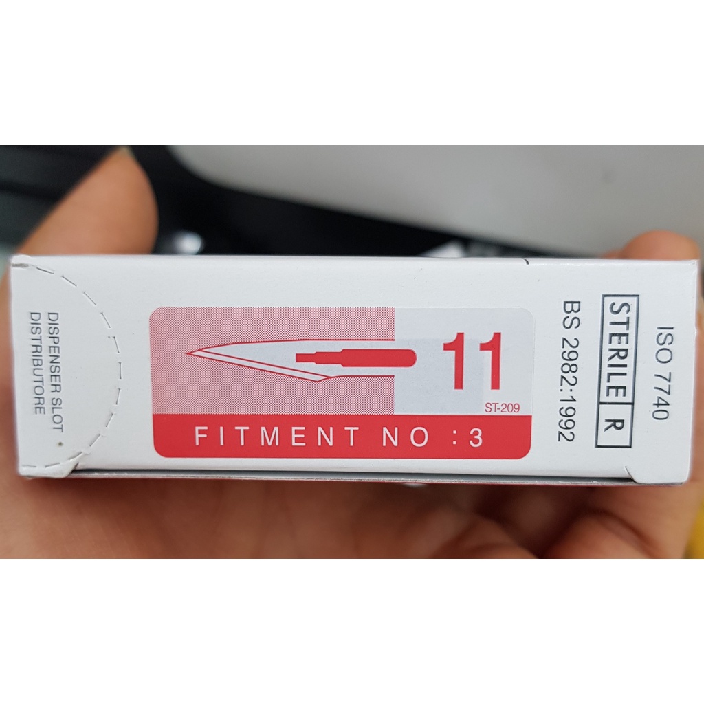 Set 10 Lưỡi dao mổ số 11 hoặc 21
