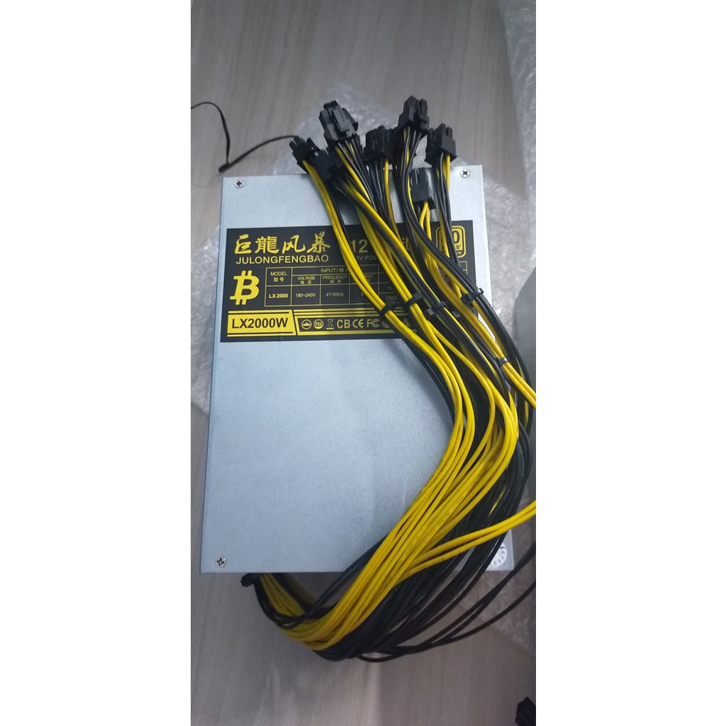 Nguồn server 2000w cho trâu cầy công suất mạng
