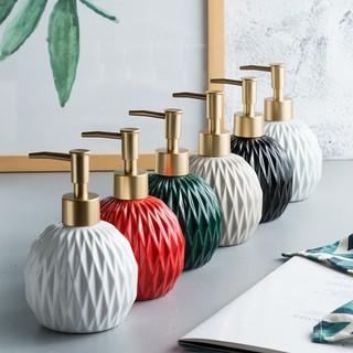 Bình Sứ Đưng Dầu Gội Nước Rửa Tay, Lọ Chiết Sữa Tắm Decor Nhà Tắm Khách Sạn Gốm Sứ Cao Cấp