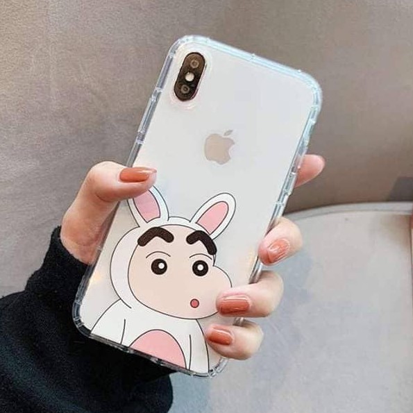 Ốp Lưng Điện thoại Silicon Dẻo Shin thỏ OPPO cho A37 A59 A7 A5s A3s A1k F1s Neo9 F5 F7 F9 F11 pro A12 Reno 2f A31 A15 A | BigBuy360 - bigbuy360.vn