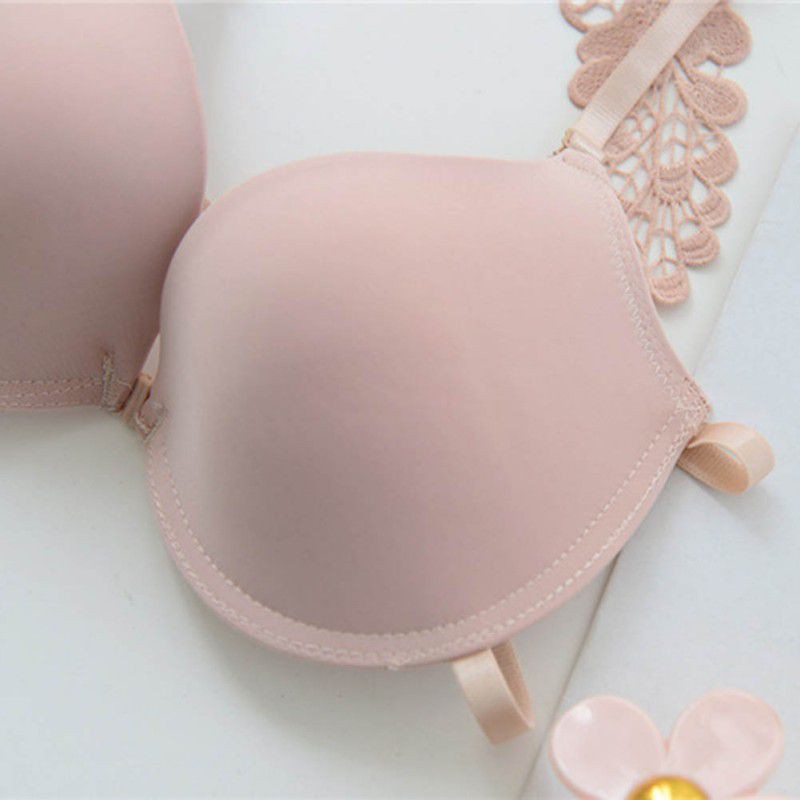 Áo ngực cài trước phối ren nâng vòng một quyến rũ cho nữ