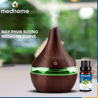 MÁY PHUN SƯƠNG MINI CURVE 300ML | MÁY TẠO ĐỘ ẨM | MÁY XÔNG TINH DẦU