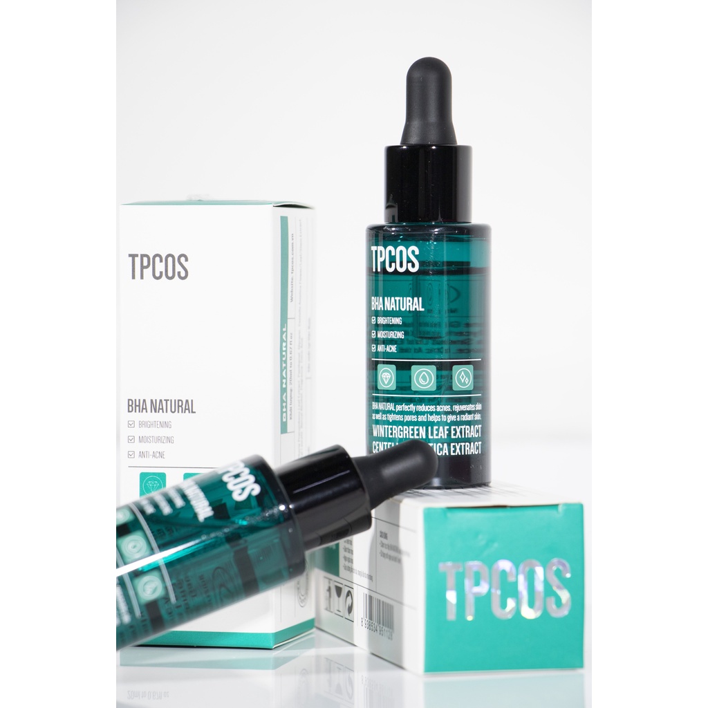 Serum giảm mụn trắng da, ngăn ngừa lão hóa Tpcos BHA