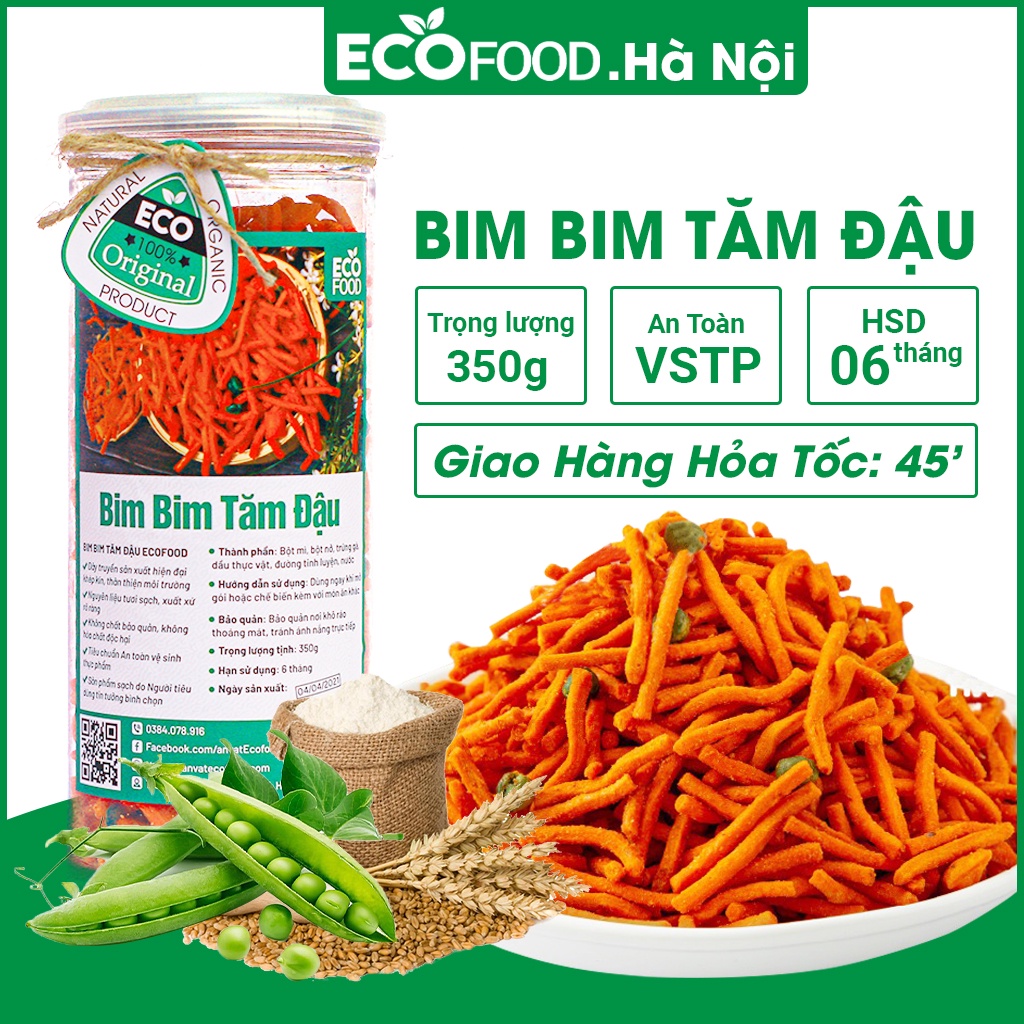 Bim bim que đậu Hà Lan 350G