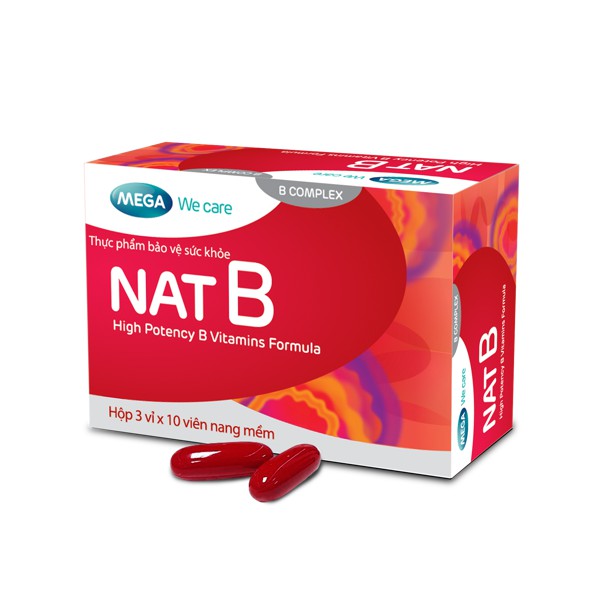 NAT B bổ sung vitamin nhóm B NATB