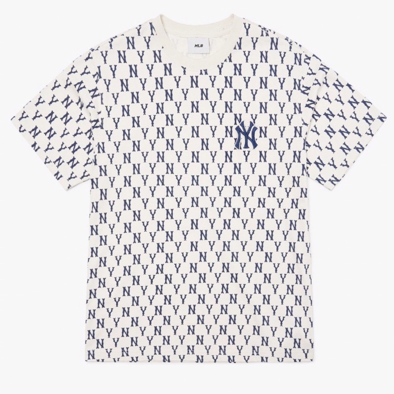 Áo Thun MLB Monogram Full Mạc Tag Cotton Siêu Cool