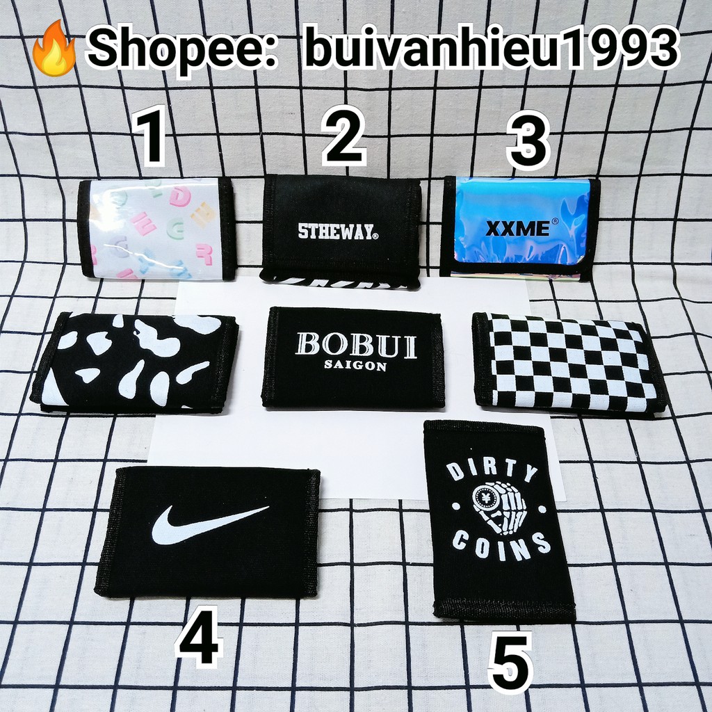 [SIÊU RẺ] VÍ NGẮN LOCAL BRAND