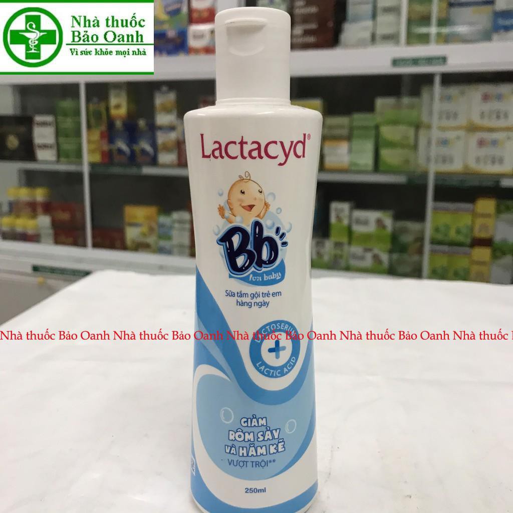 SỮA TẮM GỘI TRẺ EM LACTACYD MILKY