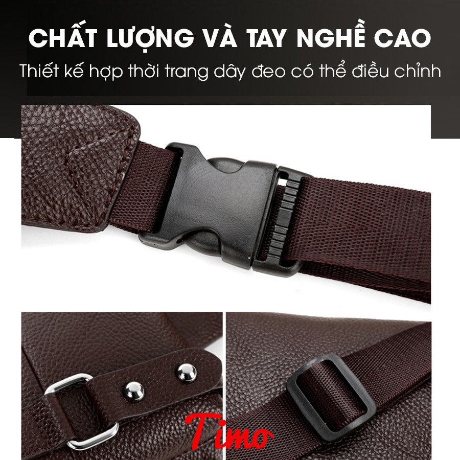 Túi Đeo Hông Da Cao Cấp -Chống Nước, Nhiều Ngăn Tiện Dụng [ Mã : DAUT6k ] | BigBuy360 - bigbuy360.vn