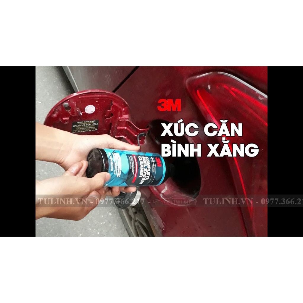 [Mã LIFEAUMAY giảm 10% tối đa 30k đơn 150k] Xúc béc bình xăng, dầu Diesel ô tô 3M Complete Fuel System Cleaner 08813