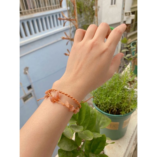 Vòng tay Sunstone handmade