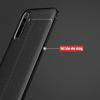 Ốp lưng Realme 6 Pro Giả da chống sốc Auto Focus