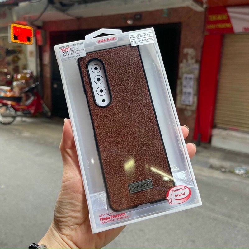 Ốp SULADA da sần Samsung Z Fold 5/ Z Flip 5// ZFold 3/ Z Fold 4/ Z Flip 4