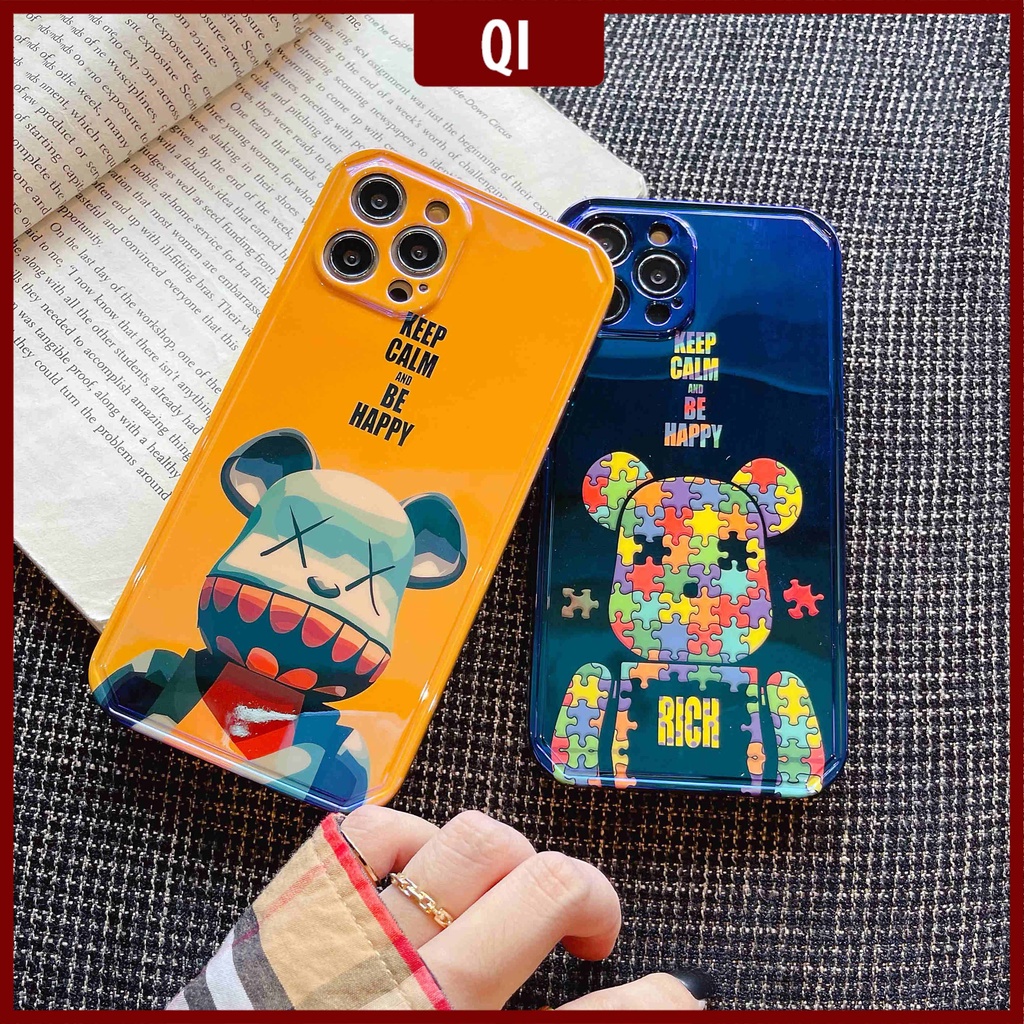Ốp Điện Thoại Họa Tiết Hoạt Hình Kaws Xinh Xắn Cho iPhone 6 7 8 Plus Xs Max Xr 11 12 Pro Max Huawei P40