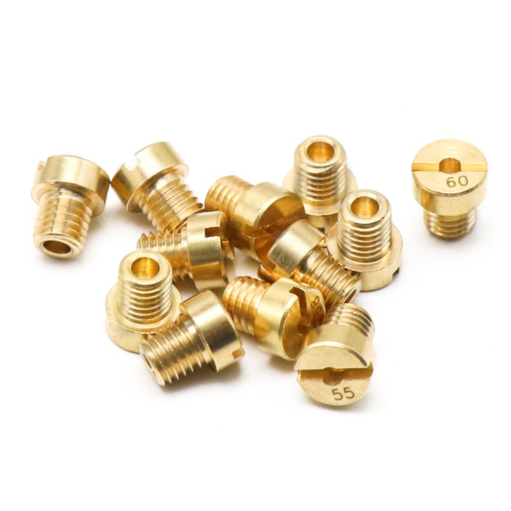 Set 10 vòi phun M5 30-135 cho bộ chế hòa khí Dellcora chất lượng cao