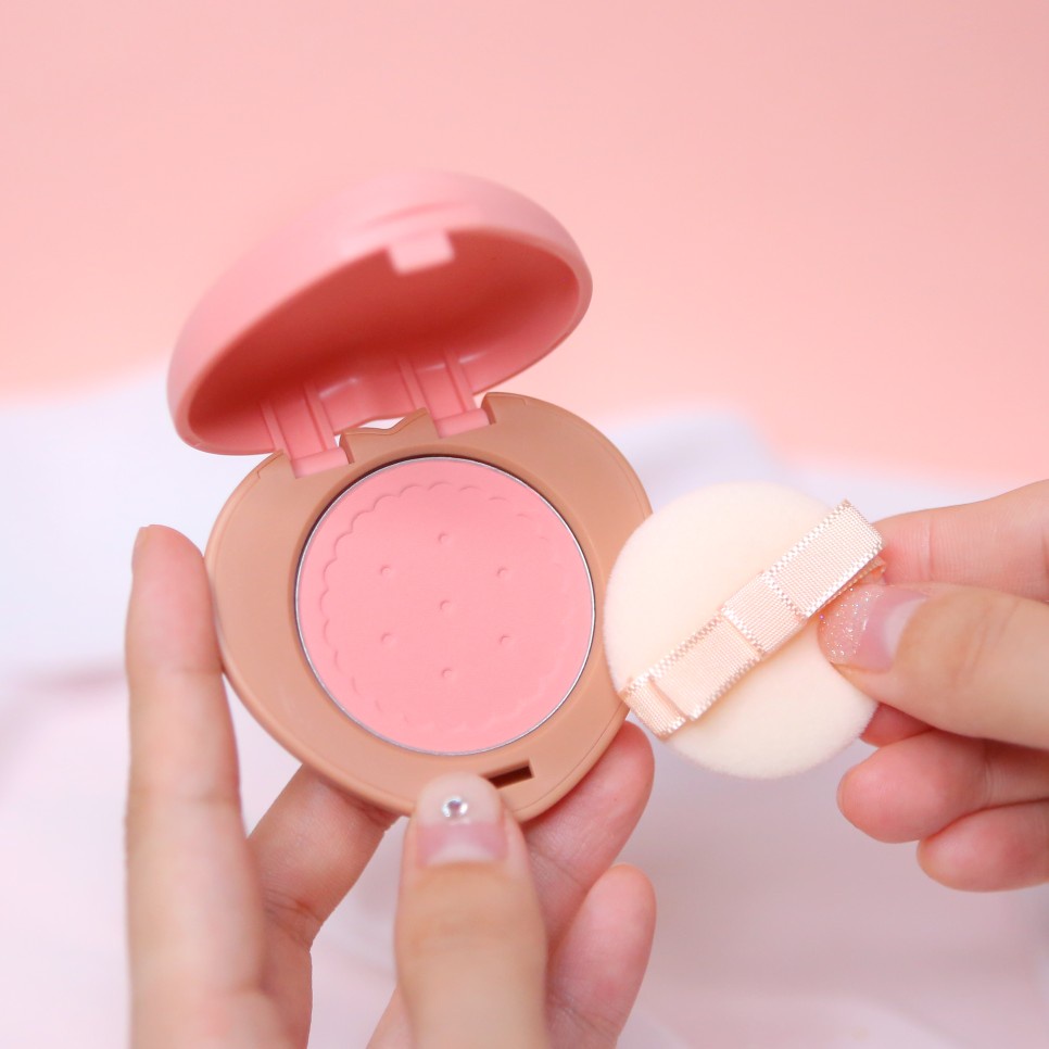 Phấn má hồng dạng nén Etude Heart Cookie Blusher 3.3g