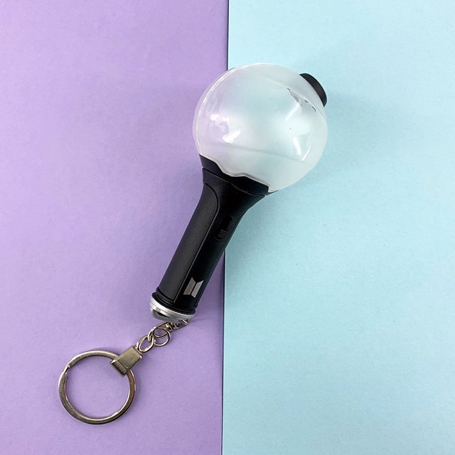 Keyring Bomb ver 3 BTS - móc khoá Lightstick BTS hàng unoff