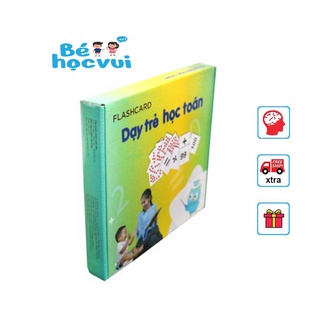 Thẻ học GDKids Dạy Trẻ Học Toán – Flashcard Glenn Doman