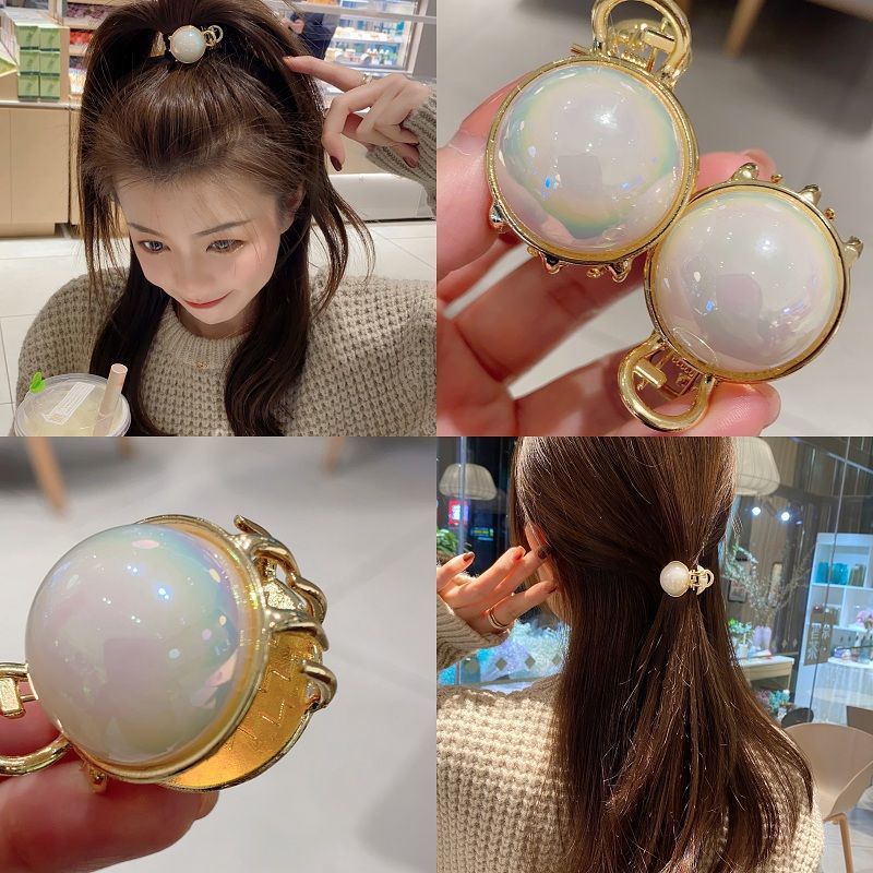 Kẹp Tóc Đính Ngọc Trai Nhỏ Xinh Xắn Thời Trang Dành Cho Nữ