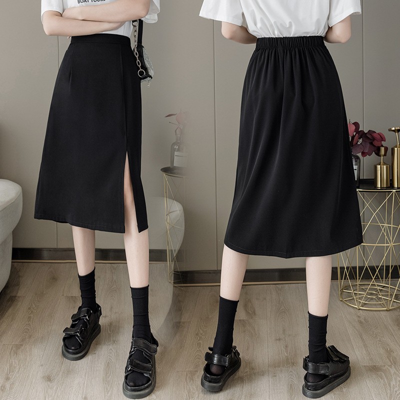 Chân váy dài xẻ tà, chân váy chữ A dáng dài xẻ cạnh 31 September mã CV002 | BigBuy360 - bigbuy360.vn