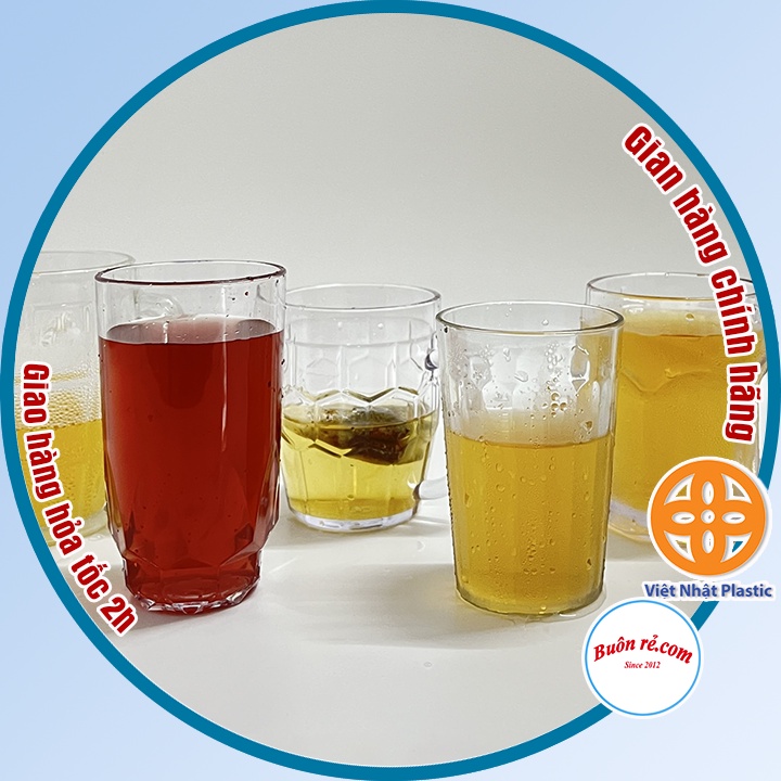 Cốc uống bia, cốc uống trà, sinh tố nhựa Việt Nhật đa năng, tiện dụng Br 01601